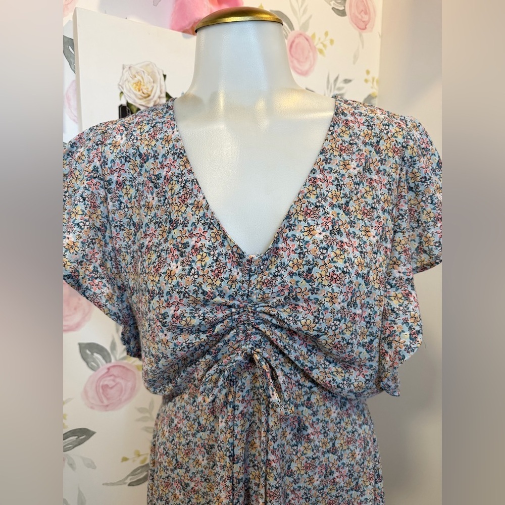 Monteau Los Angeles Floral Sun Dress - Picture 5 of 7